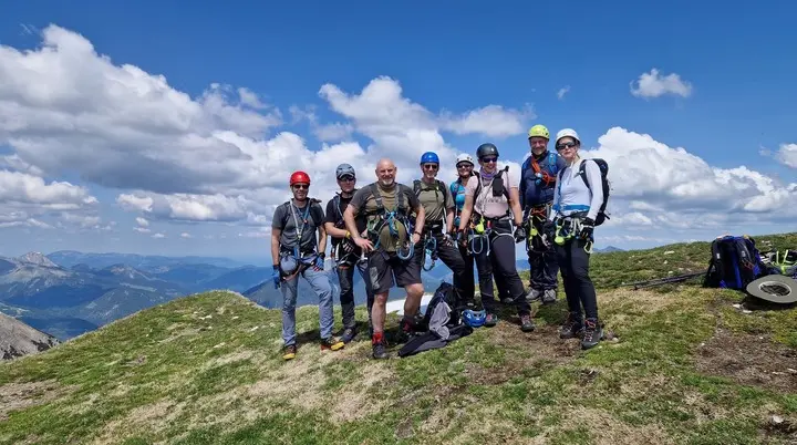 Klettersteigtour Rofan | © DAV Trier