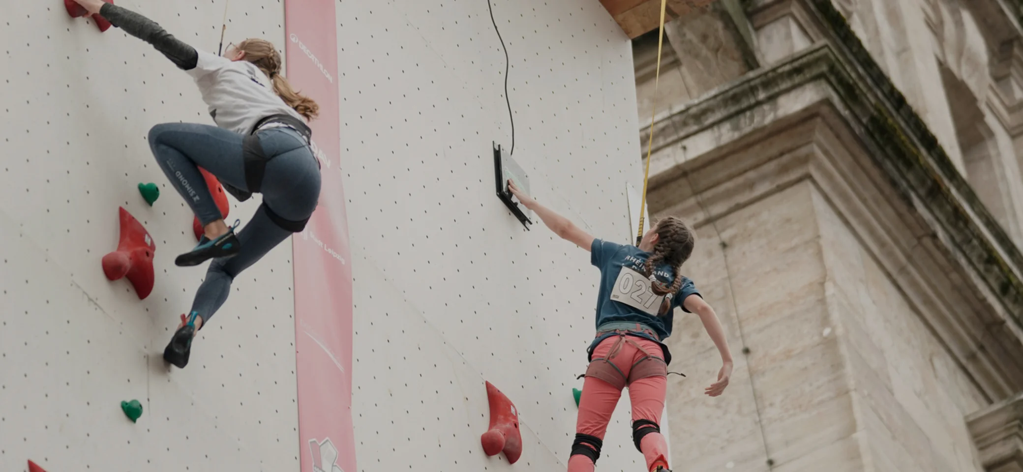 Speedklettern beim Deutschen Jugend Cup | © DAV Pavlo Vekla