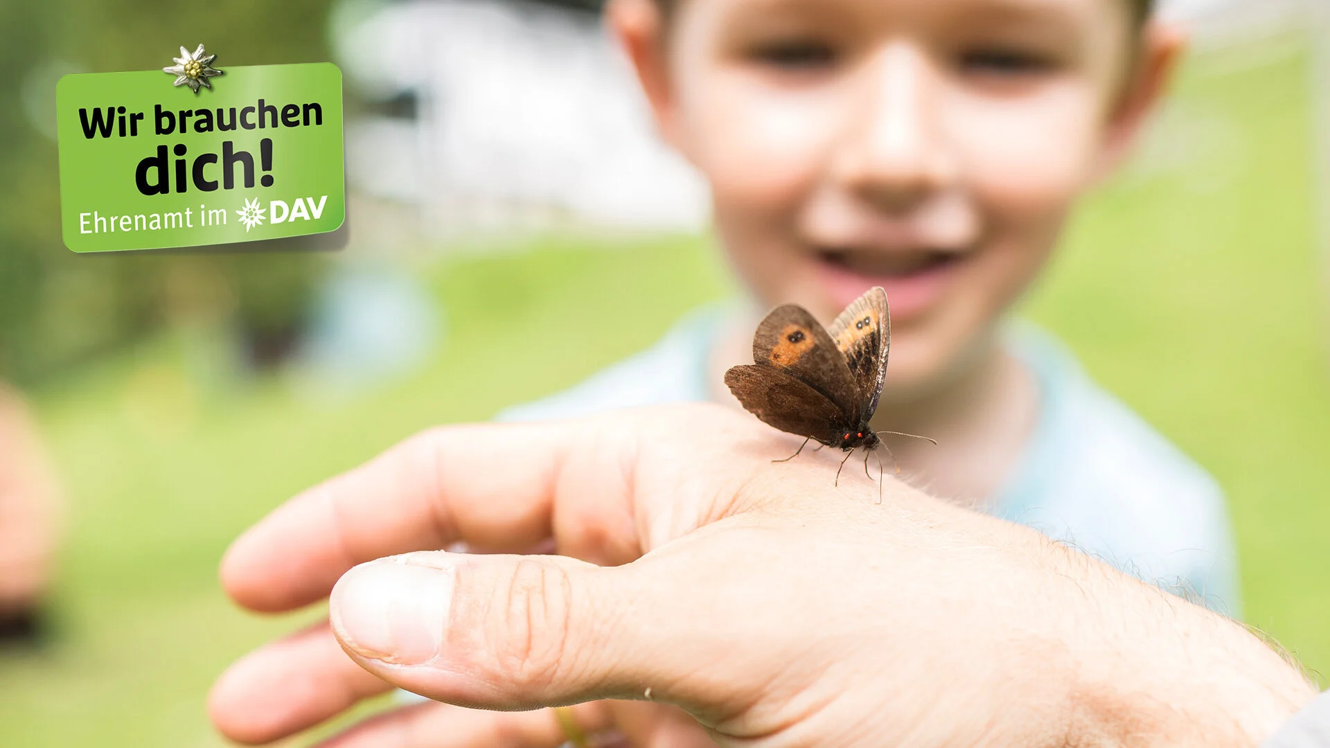 Kampagnenmotiv: Ehrenamtliche Unterstützung beim DAV - Imagefoto | © DAV / Jens Klatt